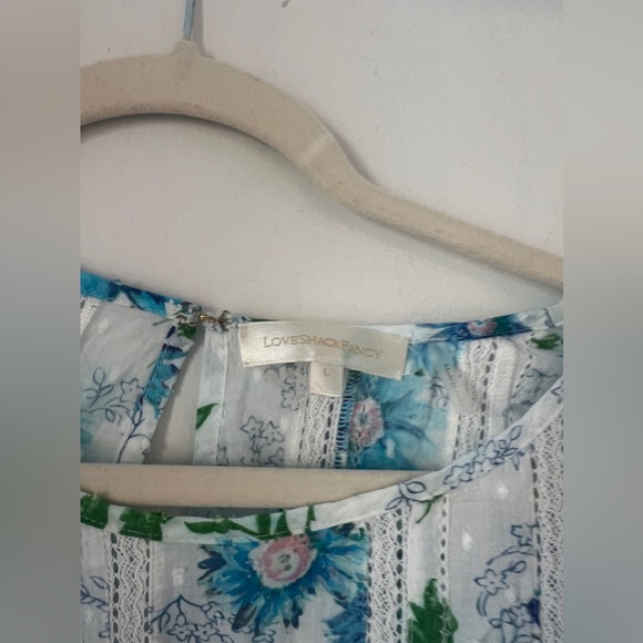 LoveShackFancy Natasha Ruffled Mini Dress - Picture 5 of 5